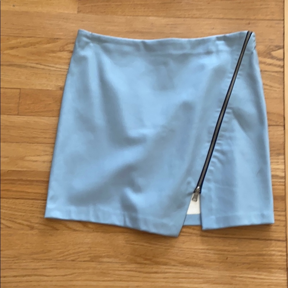 Zara leather skirt
